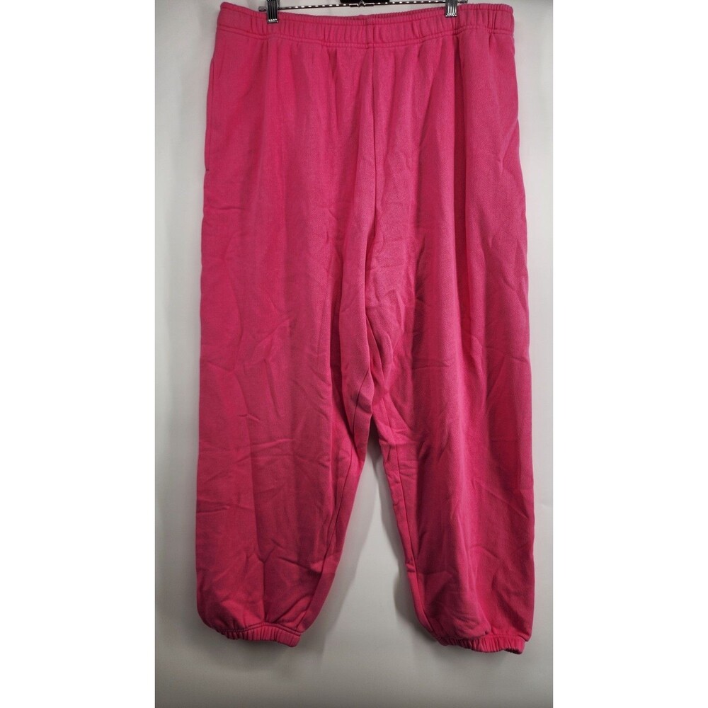 Victoria's‎ Secret Women's XL Carmen Rose Campus Fleece Sweatpants NWT